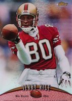 1998 Finest #151 Jerry Rice Refractor Football Card