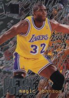 1995 Metal Force #6 Magic Johnson Basketball Card