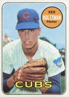 1969 Topps #288 Ken Holtzman Baseball Card