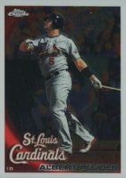 2010 Topps Chrome #32 Albert Pujols Baseball Card