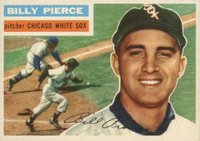 1956 Topps #160 Billy Pierce Gray Back Baseball Card