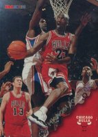 1996 Hoops #20 Michael Jordan Basketball Card