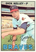 1967 Topps #138 Dick Kelley Baseball Card