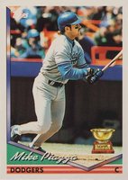 1994 Topps #1 Mike Piazza Baseball Card