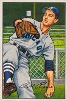 1952 Bowman #54 Billy Pierce Baseball Card