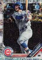 2019 Bowman Draft #BDC178 Chase Strumpf Chrome-Sparkle Refractor Baseball Card