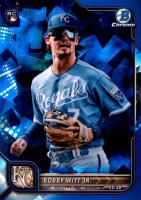 2022 Bowman Chrome Sapphire Edition #77 Bobby Witt Jr. SP Baseball Card