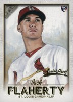 2018 Topps Gallery #83 Jack Flaherty Artist Proof Baseball Card
