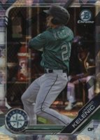 2019 Bowman Draft Chrome Sapphire Edition #BDC2 Jarred Kelenic Baseball Card