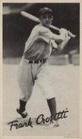 1936 Goudey Premiums-Type 1-Wide Pen # Frank Crosetti Batting Baseball Card