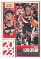 2023 Panini Instant Year One #YO3 Scoot Henderson Basketball Card