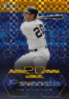 2003 Finest  #56 Jorge Posada Gold X-Fractor Baseball Card
