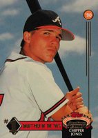 1992 Stadium Club First Draft Pick #1 Chipper Jones Baseball Card