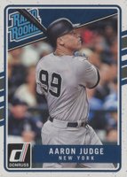 2017 Panini Donruss #38 Aaron Judge Cyan Back Baseball Card