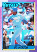2003 Topps All-Time Fan Favorites #136 Bo Jackson Refractor Baseball Card
