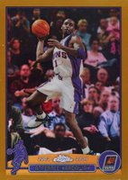 2003 Topps Chrome #22 Anfernee Hardaway Gold Refractor Basketball Card
