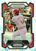2024 Panini Prizm #267 Pete Rose Premium Box Set Prizm Baseball Card