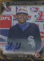 2016 Bowman International Ink #II-FT Fernando Tatis Jr. Autograph-Gold Baseball Card