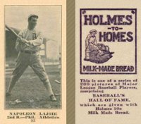 1916 Holmes for Homes Bread #95 Napoleon Lajoie Baseball Card