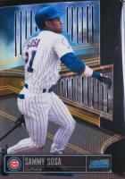 1999 Stadium Club Triumvirate #T8A Sammy Sosa Luminescent Baseball Card