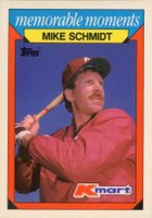 1988 K-Mart #25 Mike Schmidt Baseball Card