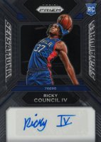 2023 Panini Prizm Sensational Signatures #SSFR Ricky Council IV Basketball Card