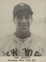 1947 Tip Top Bread # Phil Rizzuto Baseball Card