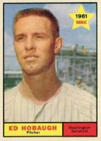 1961 Topps #129 Ed Hobaugh Baseball Card