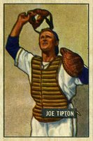 1951 Bowman #82 Joe Tipton Baseball Card