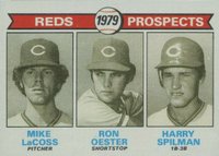 1979 Topps #717 Reds Prospects Baseball Card