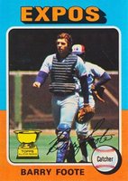 1975 Topps #229 Barry Foote Baseball Card