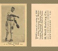 1917 Weil Baking Co. #47 Hap Felsch Baseball Card