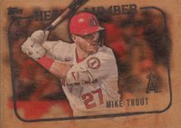 2023 Topps Heavy Lumber #HL2 Mike Trout Baseball Card