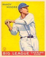 1933 Goudey #69 Randy Moore Baseball Card