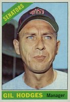 1966 Topps #386 Gil Hodges Baseball Card