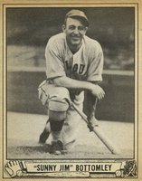 1940 Play Ball #236 Sunny Jim Bottomley Baseball Card