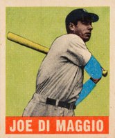 1948 Leaf #1 Joe DiMaggio Baseball Card