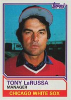 1983 Topps #216 Tony LaRussa Baseball Card