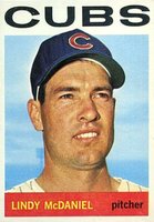 1964 Topps #510 Lindy McDaniel Baseball Card