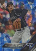 2016 Topps Chrome Sapphire Edition #12 Nolan Arenado Baseball Card