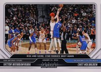 2023 Panini Instant #277 Chet Holmgren/Victor Wembanyama Basketball Card