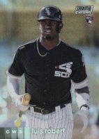 2020 Stadium Club Chrome #289 Luis Robert Refractor Baseball Card