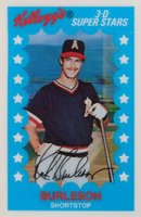 1982 Kellogg's #44 Rick Burleson Baseball Card