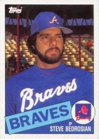 1985 Topps #25 Steve Bedrosian Baseball Card