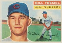 1956 Topps #96g Bill Tremel Gray Back Baseball Card