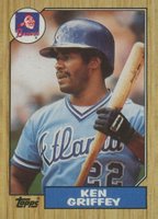 1987 Topps #711 Ken Griffey Baseball Card