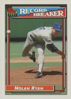 1992 Topps #4 Nolan Ryan Baseball Card