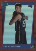2021 Panini Donruss Optic #185 Franz Wagner Red Basketball Card