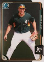 2015 Bowman Chrome Prospects #BCP152 Matt Olson Baseball Card