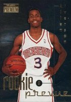 1996 Skybox Premium Rookie Prevue #R-9 Allen Iverson Basketball Card